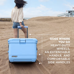 Cooler Pro 52L Wheeled - Blue Sky