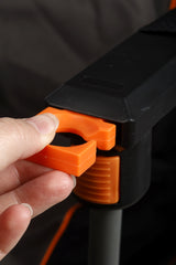 Cheynes XL Deluxe Solid Arm Camp Chair with Cushioned High Back, Wine Glass Holders, Drink Holder, Media Pocket, Self-Levelling Feet for Camping & Events, Weight Rated 200kg, Zipped Storage Pocket for Carry Bag with Shoulder Strap