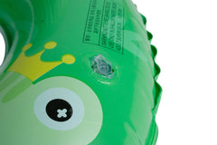 Kids Inflatable Frog Swim Ring with Seat 56cm - Ages 1-2yrs