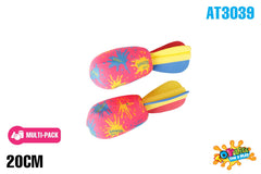 Water Splash Rockets 2pc 20cm - Ages 3+