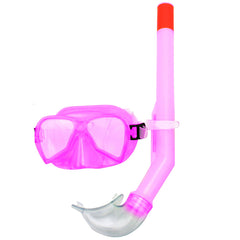Childrens Mask and Snorkel Set - Pink or Blue