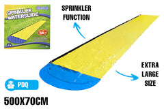 Single Sprinkler Waterslide, Connects to Hose, 5m Ages5-14yrs