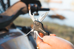 6 in 1 Multi Function Tool Key Ring with Army Knife
