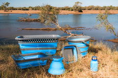 Collapsible 37 Litre Laundry Basket with Handles 60.9x45.4x26.7cm