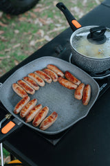 Non Stick Induction Safe Saucepan with Detachable Handle and Lid 18cm