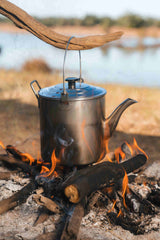 2.8L Aluminium Billy Teapot with Handle and Lid