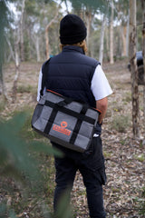 Staycool 36 Can Soft Cooler Storage Bag with Zip Lid and Adjustable Shoulder Strap