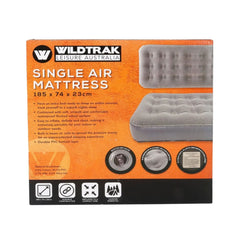 AIRBED SINGLE COIL BEAM FLOCKED