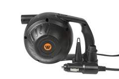 12V Electric Air Pump, Portable, Inflatable/Air Mattress, 2 Universal Nozzles, Low Noise