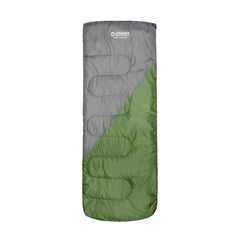 Gibb Sleeping Bag, 10-15°C, Breathable Lining, Auto Locking Zip, Sewn-through Construction, Sewn in Pocket, Hanging Loop (70 x 180cm)
