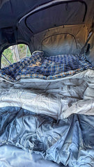 Pallinup Heavy Duty Cotton Queen Sleeping Bag, 0-5°C, Flannel Inner, 152 x 200cm