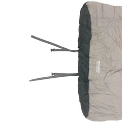 Pallinup Heavy Duty Cotton Queen Sleeping Bag, 0-5°C, Flannel Inner, 152 x 200cm