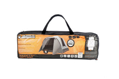 6V Tanami Series II Dome Tent with Front Vestibule, Easy Assemble, Heavy Duty Floor, Shock Corded Fibreglass & Steel Poles, Ultrafine Mesh, J Hook Connections, Airlite Vents, Waterproof Fly, Carry Bag with Handles