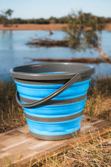 Collapsible 10 Litre Bucket with Handle 35x32x5.5cm