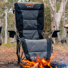 Wildtrak Hamelin Deluxe Recliner Chair, 150kg Weight Capacity