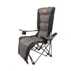 Wildtrak Hamelin Deluxe Recliner Chair, 150kg Weight Capacity