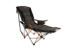 Hamelin Reclining Camp Chair Lounger, 150kg Weight Capacity, Durable Contruction, 100% Ripstop Polyester