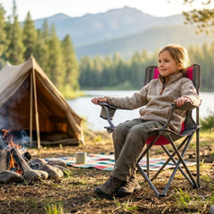 Wildtrak Kidz Folding Camp Chair - Pink