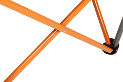 Nannup Deluxe Foldable Camp Chair, Cushioned Adjustable Lumbar Support, Wine Glass Holder, Media Storage Pocket, Zippered Storage Pocket for Carry Bag with Shoulder Strap, Weight Rated 200kg Camping and Events