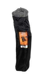 Nannup Deluxe Foldable Camp Chair, Cushioned Adjustable Lumbar Support, Wine Glass Holder, Media Storage Pocket, Zippered Storage Pocket for Carry Bag with Shoulder Strap, Weight Rated 200kg Camping and Events