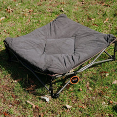 Wildtrak Deluxe Folding Pet Camp Bed with Removable Cover