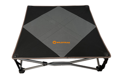 Deluxe XL Pet Camp Bed, 96 x 96cm, Removable Washable Cover, 80kg Rating