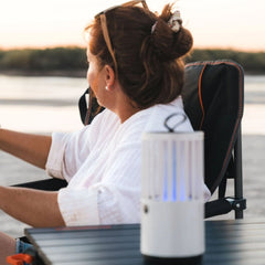 Rechargeable Mosquito Lamp Night Light, Bug Zapper Lamp, USB Charge Cable, Ceiling Hook