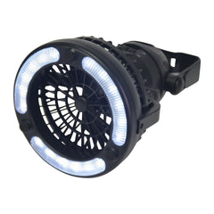 Wildtrak Portable 2 in 1 LED Light & Camping Fan, Battery Operated
