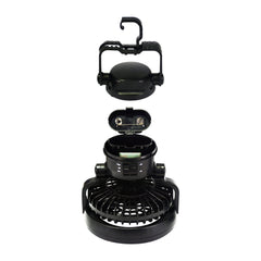 Wildtrak Portable 2 in 1 LED Light & Camping Fan, Battery Operated