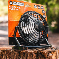 Portable USB Fan 15x17cm, 85cm Cable Length, 90 Degrees Rotation