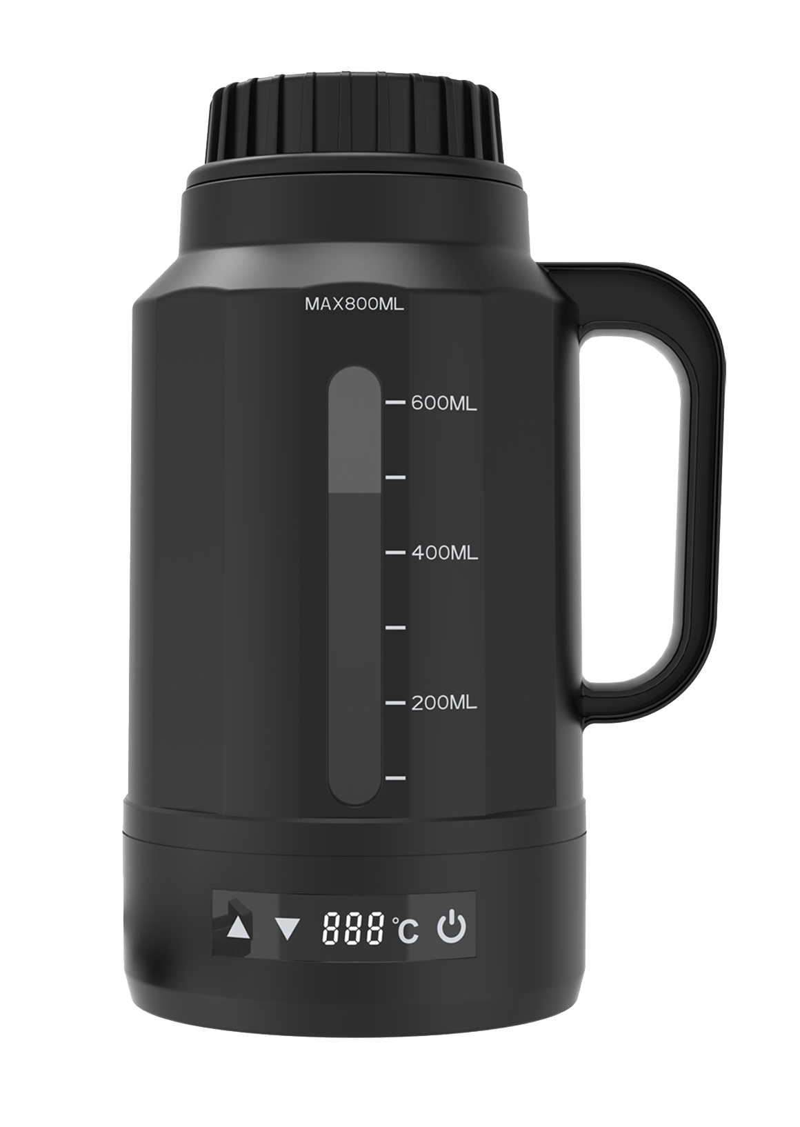 Offroad Portable 12V Kettle 800ml, 12V Anderson Style Connector, Digital Temperature Control