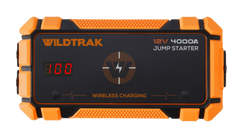 Heavy-Duty 4000A 28KMAH HP Lithium Car & 4WD Jump Starter (Petrol & Diesel) with Case, USB C Port & Wireless Charging