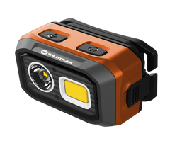 Premium Headlamp, Rechargeable, Multi Light inc Amber, Dual Power, Motion Sensor, Adjustable Brightness, Magnetic Base, USB-C Fast Charge, Water and Dust Resistant, Suitable for Work or Camping