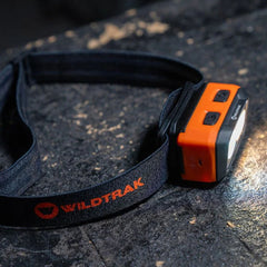 Wildtrak Rechargeable Dual Power Headlamp with Elastic Band 500L