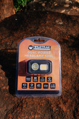 Premium Headlamp, Rechargeable, Multi Light inc Amber, Dual Power, Motion Sensor, Adjustable Brightness, Magnetic Base, USB-C Fast Charge, Water and Dust Resistant, Suitable for Work or Camping