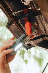 Handheld Work Light, Magnetic Base, Rechargeable, Duel Lighting Modes, 180 Swivel, USB-C Fast Charge, Water & Shock Proof