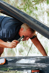 Handheld Work Light, Magnetic Base, Rechargeable, Duel Lighting Modes, 180 Swivel, USB-C Fast Charge, Water & Shock Proof