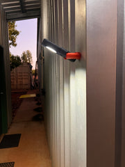 Handheld Work Light, Magnetic Base, Rechargeable, Duel Lighting Modes, 180 Swivel, USB-C Fast Charge, Water & Shock Proof