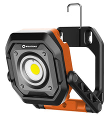 Work Floodlight, 6 Light Modes, Rechargeable, Built-in Power Bank with USB-C Charge Lead, 360 Degree Swivel Action, Wall Mount Bracket, Shock & Water Resistant