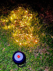 10m LED String Light Combo, USB Rechargeable Lithium Battery, Water & Dust Resistant, Camping, Festival, Mood Lighting