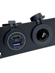 Panel Mount with USB C PD Charger 50A Anderson Connector