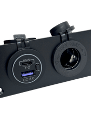 Panel Mount with USB C PD Charger 50A Anderson Connector