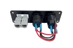 Panel Mount with USB C PD Charger 50A Anderson Connector