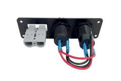 Panel Mount with USB C PD Charger 50A Anderson Connector