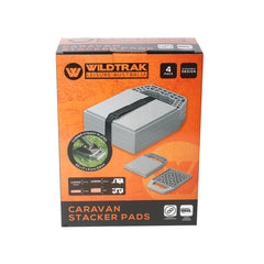 4pk Caravan Stacker Pads 22.x16.5x2cm