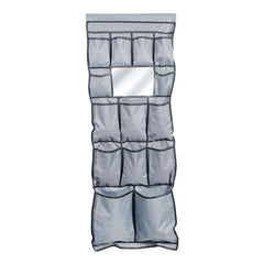 14 Pocket Car Caravan Camping Hanging Organiser with Mirror