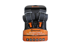 2pk Retractable Ratchet Tie Down Straps 3.5Mx25MM
