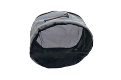 Round Mesh Base Canvas Clear Top Caravan RV Hose Storage Bag with Handles 40x19cm Heavy-Duty 400gsm Ripstop Canvas for 4WD & Camping