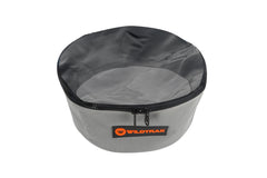 Round Mesh Base Canvas Clear Top Caravan RV Hose Storage Bag with Handles 40x19cm Heavy-Duty 400gsm Ripstop Canvas for 4WD & Camping
