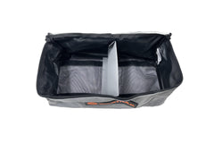 Large Mesh Base Extra Height Canvas Clear Top Storage Bag with Handles 45x20x19cm Heavy-Duty 400gsm Ripstop Canvas for 4WD & Camping